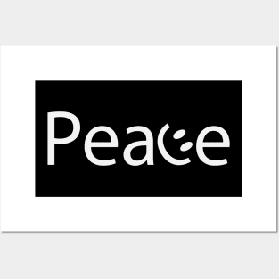 Peace logo design Posters and Art